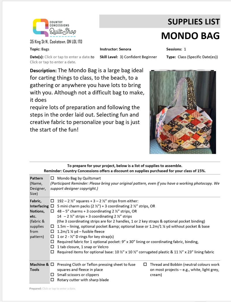 Grid Bags Project (February 06, 2025)