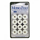 MonoPoly Prewound L- Style Bobbins - 12 Pk SMOKE