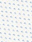 Morning Blooms by Wilmington Prints - Diagonal Stripe Cream 89277-145