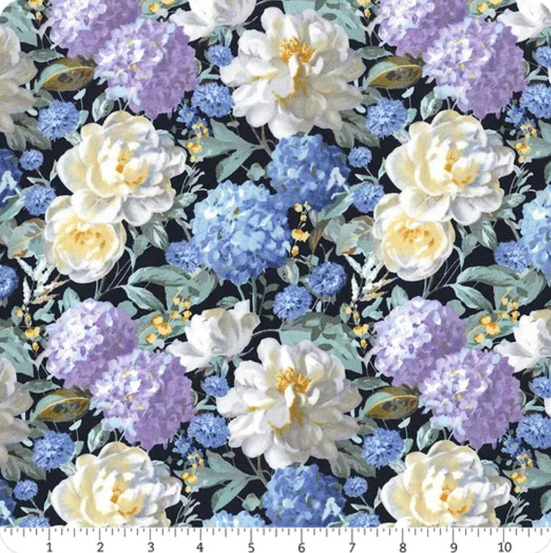Morning Blooms by Wilmington Prints - Multi Packed Floral 89273-461