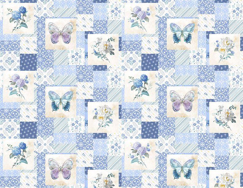 Morning Blooms by Wilmington Prints - Sampler Multi 89272-146