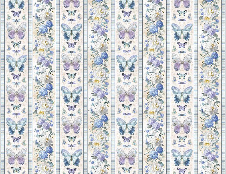 Morning Blooms by Wilmington Prints - Stripe 89271-146