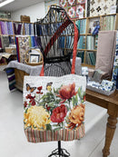 Morning Blossom Bag SAMPLE - FINISHED Canvas - 14"x16"x4"
