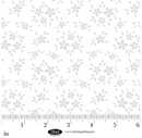 Morning Mist IX by Blank Quiltiing - Flowers White 4318-01W