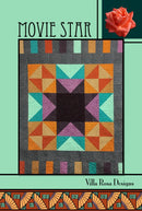 Movie Star Quilt Pattern - Villa Rosa Designs (53" x 68") VRDRC157