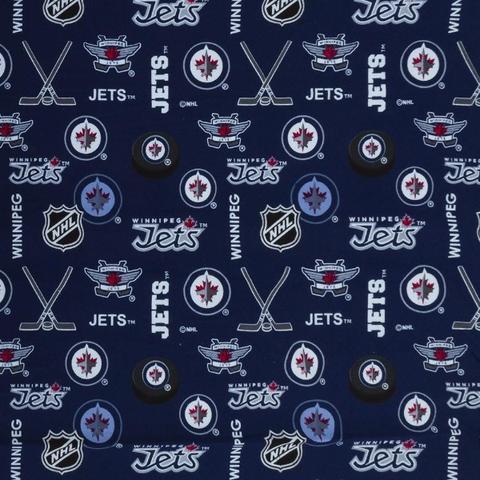 NHL Flannel - Winnipeg Jets - Blue 173-JET