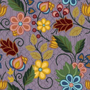 Native Floral 4 Shannon Gustafson - Multifloral on Purple SG-0004 Purple
