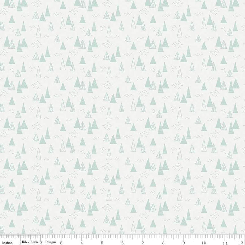 Nice Ice Baby by Riley Blake - Trees Mint RBC11605-MIN