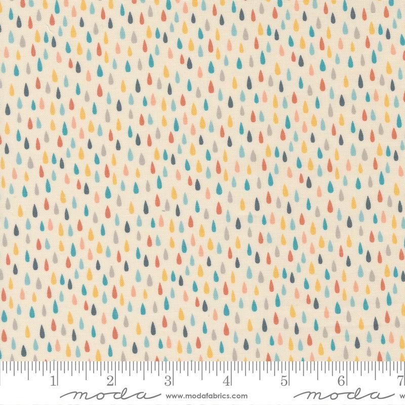 Noah's Ark by Stacy Iest Hsu for Moda - Multi Colour Cloud 520875-11