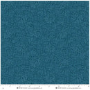 Nordic Holiday Village - Henry Glass - Blue Swirls 3609-77