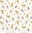 Nordic Holiday Village - Henry Glass - Cream Multi 3607-44
