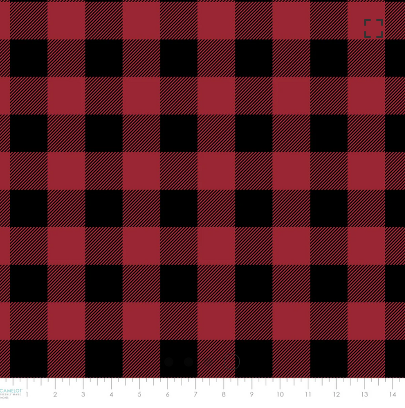 North of Ordinary - Camelot - Buffalo Plaid Crimson 21250104-01