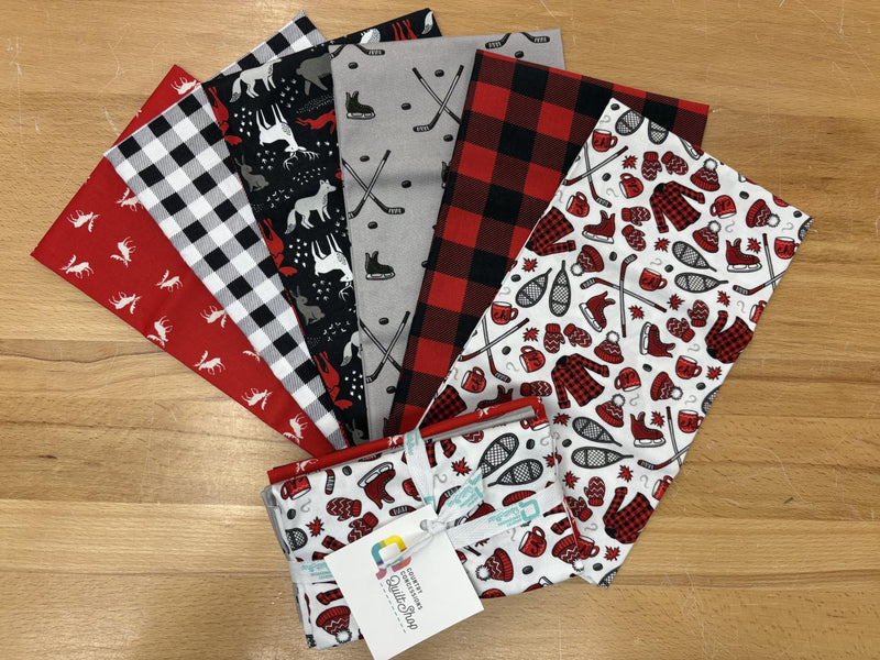 North of Ordinary (6pc) FQ Bundle - (approx 20" x 22")