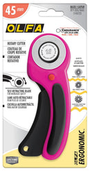 OLFA Deluxe Ergonomic Rotary Cutter 45mm - RTY-2/DX Magenta