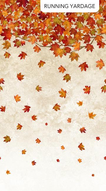 Oh Canada 13 - Stonehenge - Northcott - Ombre Leaves DP28081-12