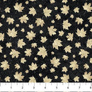 Oh Canada 14 - Stonehenge - Northcott - Leaves Black Beige 29020-99