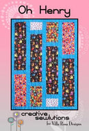 Oh Henry Quilt Pattern by Villa Rosa Designs (43" x 58") VRDCS002