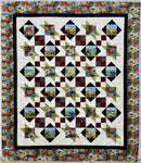 Old Friends - SAMPLE - Pieced Top - 61" x 70.5" - NO Binding