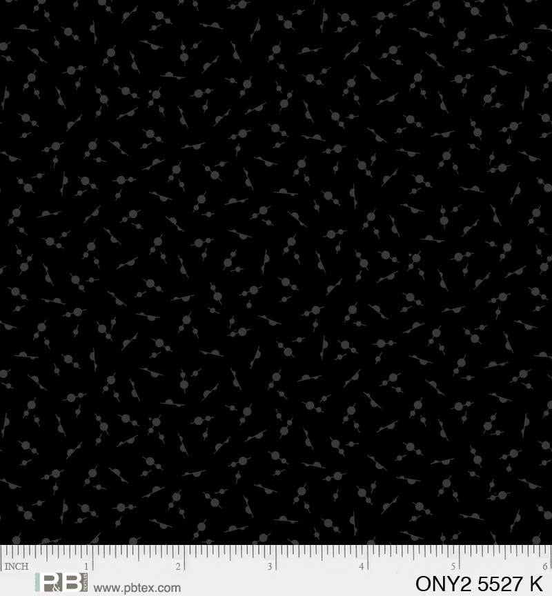Onyx II by P&B Textiles - ONY2-5527-K - Black