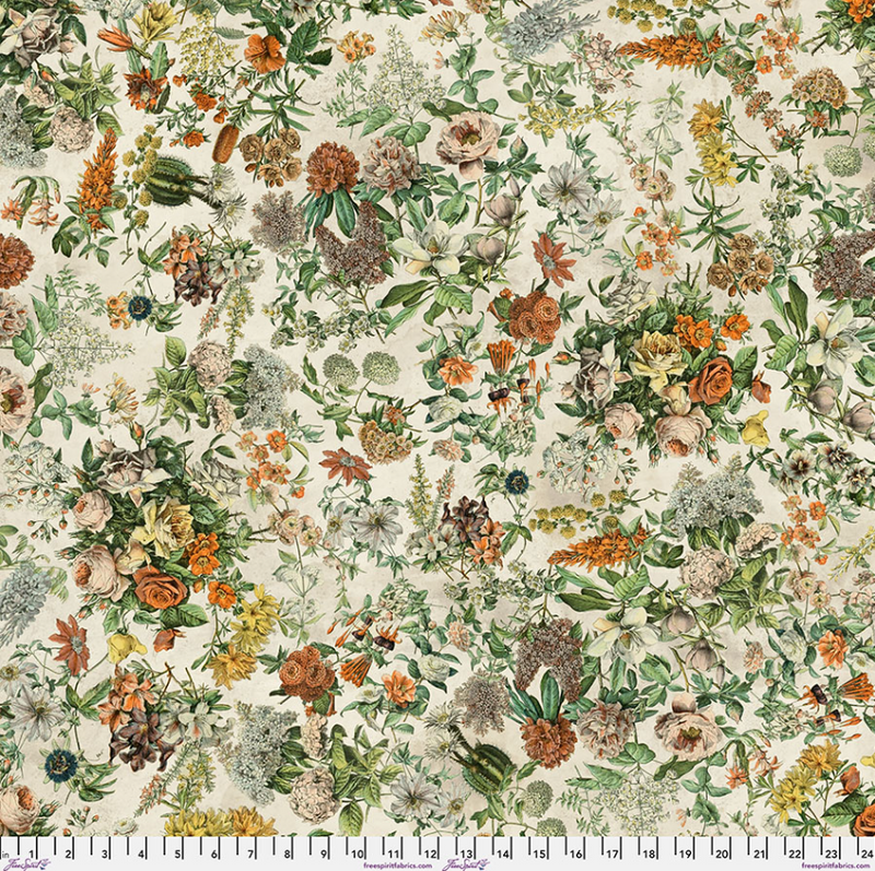 Orange Palette by Tim Holtz - FreeSpirit - Botanical PWTH237.ORANGE