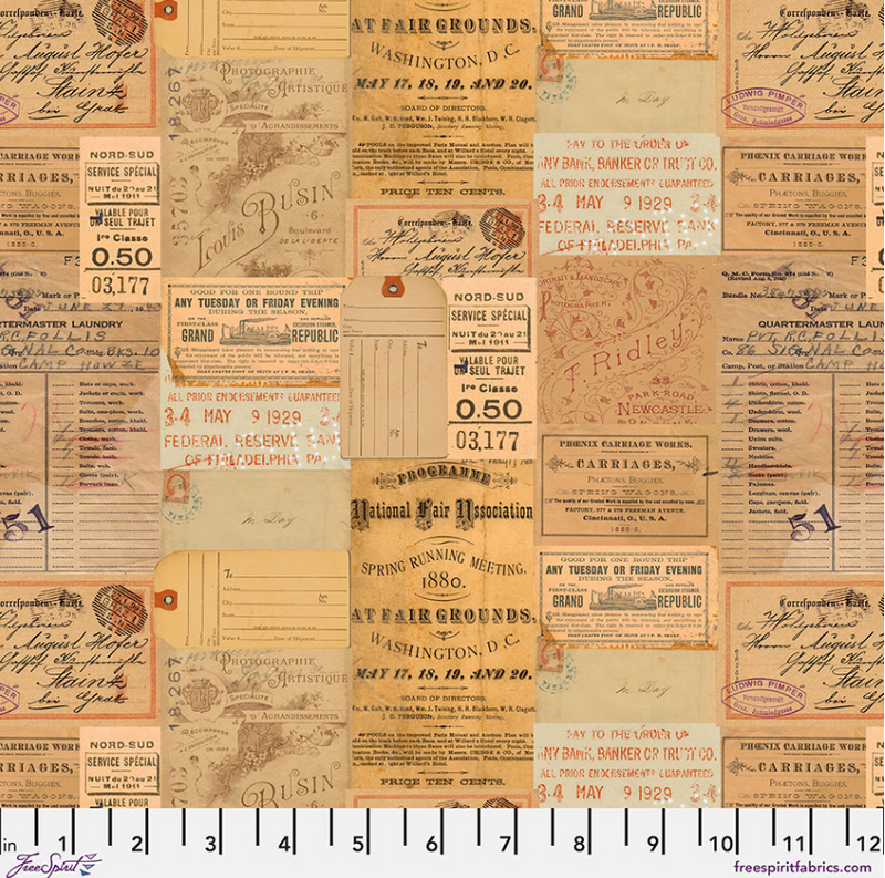 Orange Palette by Tim Holtz - FreeSpirit - Ephemera PWTH235.ORANGE