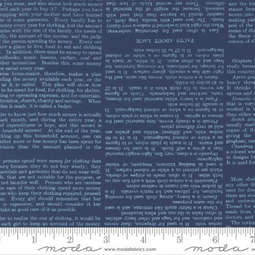 Paper Hamlet - Cathe Holden - by Moda - Midnight 539567-18