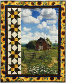 Pastoral Retreat - SAMPLE - FINISHED - Quilted & Bound - 38" x 47"