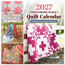 Patchwork Place Calendar 2027 - (12" x 12") 12 Quilt Projects