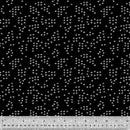 Pen & Ink by Windham Fabrics - Stitch White on Black 53570-2 Black