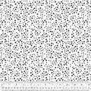 Pen & Ink by Windham Fabrics - Superstar Black on White 53564-1 White
