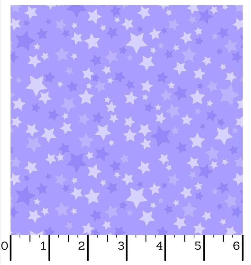Playtime Flannel - Maywood Studio - Stars Purple F10692M-V
