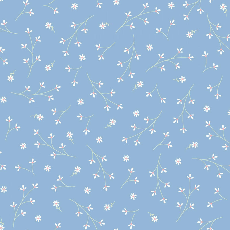 Pretty Petals by Maywood - Blue MAS8260-B