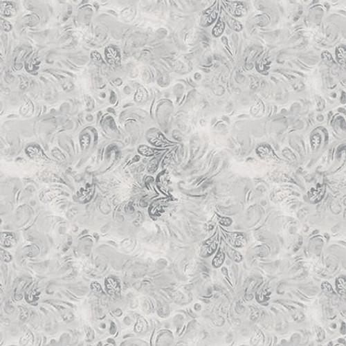 Purely Neutral by Blank Quilting - PURELYNEUTRA-B-3522-90 - Abstract Paisley Grey