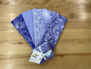 Purple Shade (5pc) FQ Bundle - (approx 20" x 22")