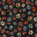 QT Cuties 2 - QT Fabrics - Puppy Dog Prints 31450-J Charcoal