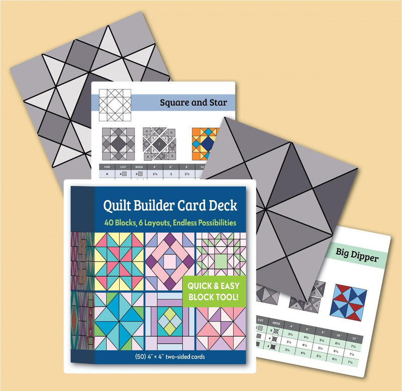 Quilt Builder Card Deck - 40 blocks 8 layouts