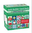 Quilt Builder Card Deck - Christmas Set - 40 blocks 8 layouts