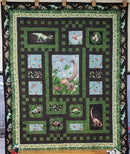 Quiltasaurus Rex SAMPLE - Digital Print - FINISHED 60" x 77"