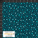 Quilting Rainbow by Stof - Turquoise Different Dots 4512-920