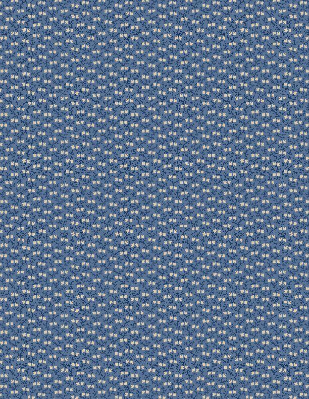 Radiance by Wilmington Prints - Tiny Vines Dark Denim 1803-98745-442