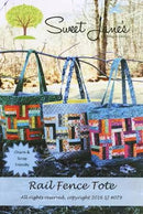 Rail Fence Tote Pattern by Sweet Jane's Quilting - SJ079
