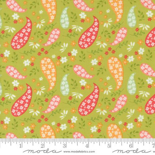 Raspberry Summer - Moda - Lime 537691-17