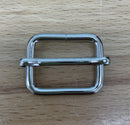 Rectangle Metal Slide Buckle 1" - Nickel (1pc)