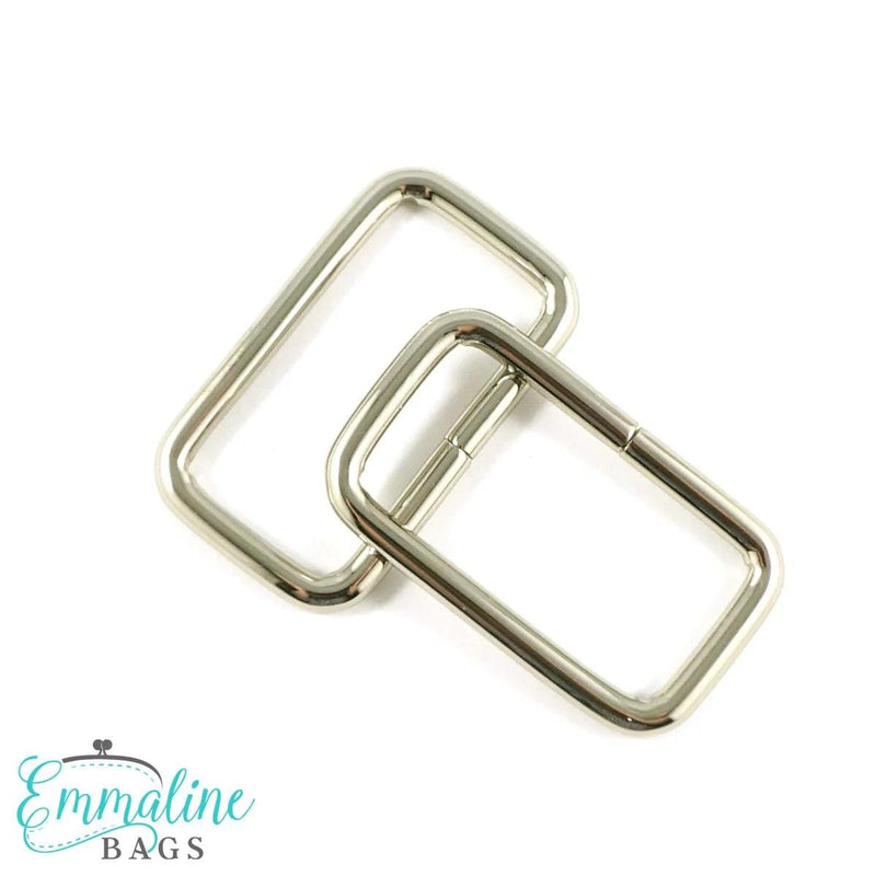 Rectangular Rings 1.5"- 4PACK-  Nickel Finish EBREC-38-NL