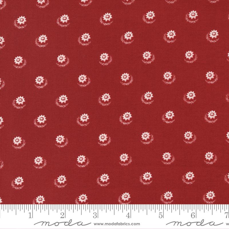 Red and White Gatherings by Moda - Crimson 49191-13