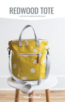 Redwood Tote PATTERN by Noodlehead AG544  10.5"w x 13"t