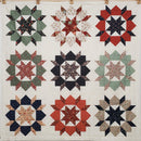 Rendezvous Swoon SAMPLE - Pieced Top 80" x 80" (Binding incl)