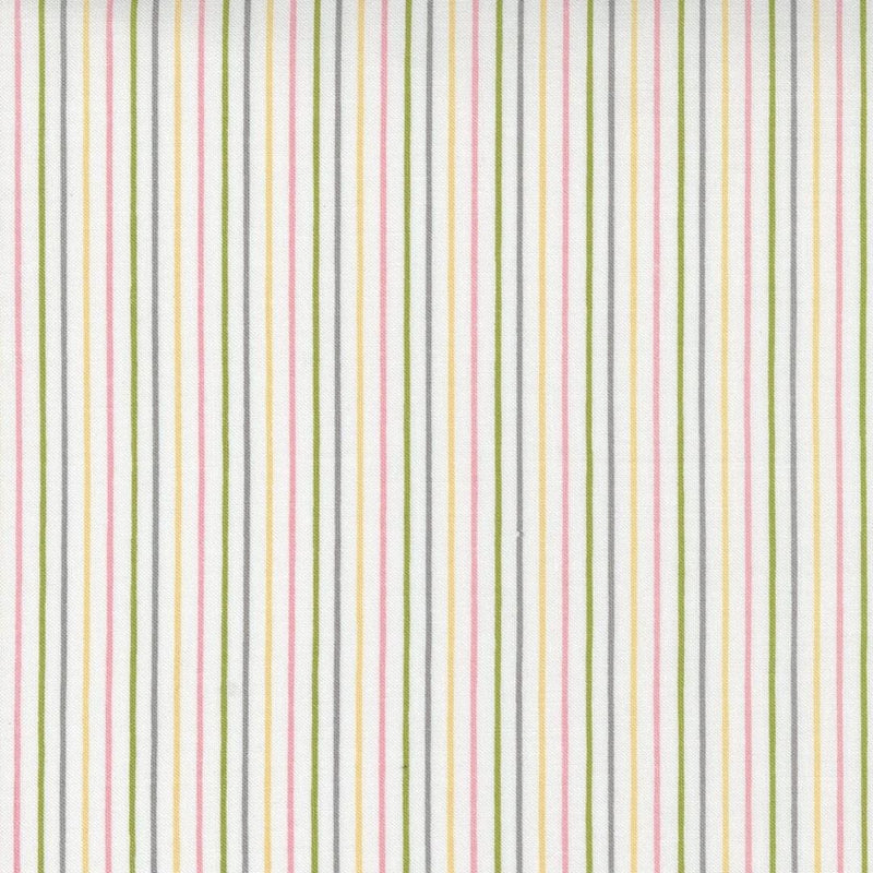 Renew by Sweetwater for Moda - Pinstripe Rainbow 5563-15