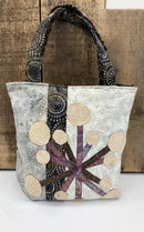Retro Batik Bag - SAMPLE - FINISHED - 14" L x 12.5" H x 3" W