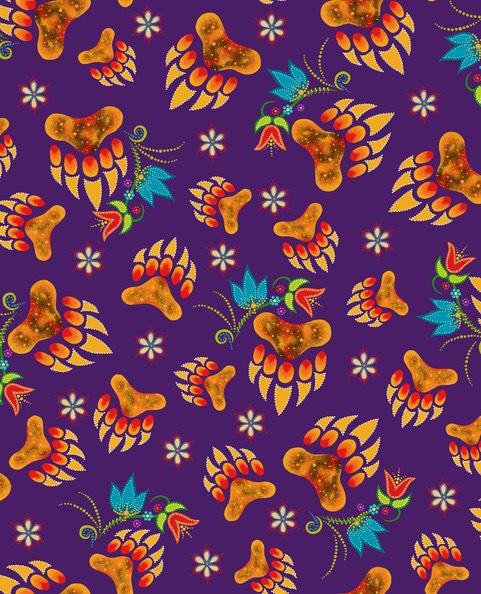 Revelation Bright by Tracey Metallic - Bear Paw TMD-0002 Deep Purple